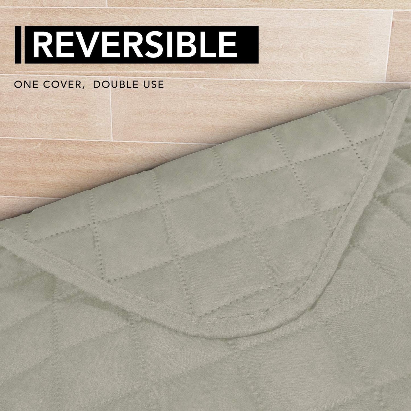 Easy-Going Sectional Couch Covers for Dogs L Shape Sofa Cover Reversible Sofa Slipcover Chaise
