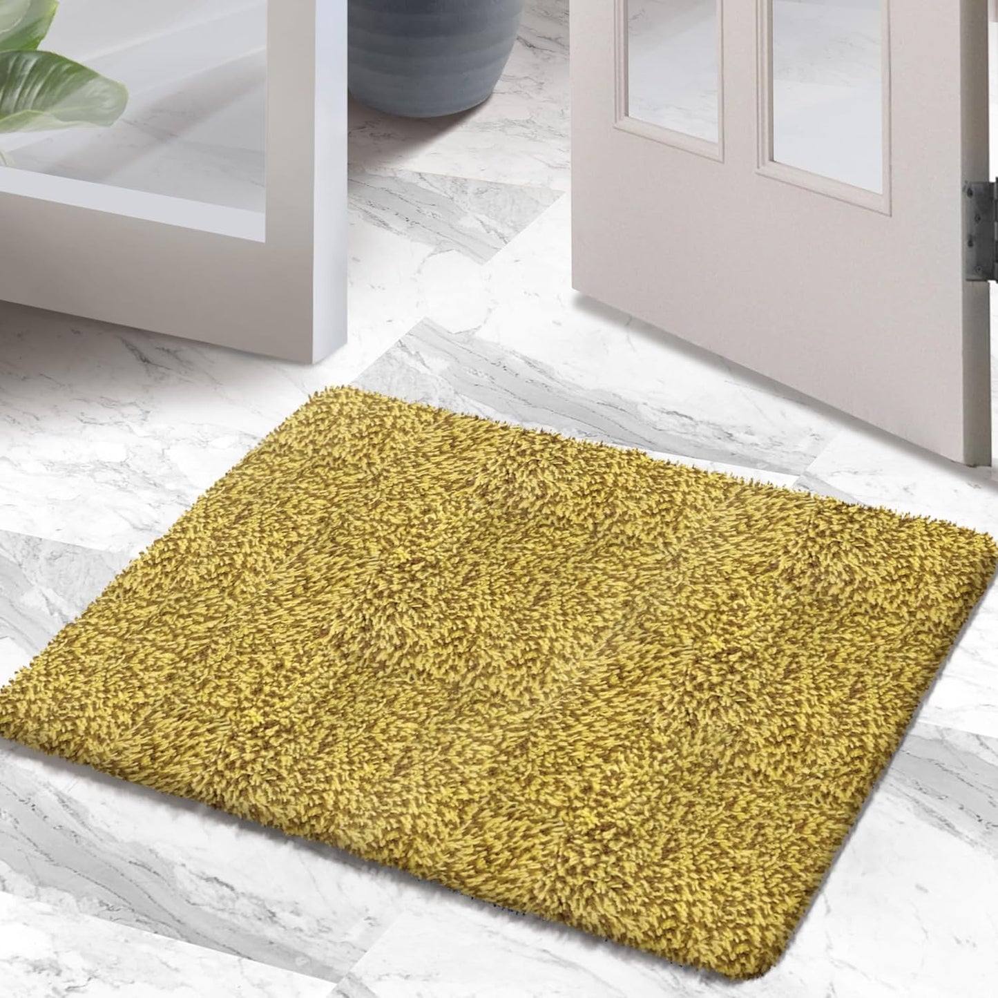 Premium Microfiber Indoor Door Mat – 20"x30" Washable Entry Mat, Non-Slip, Waterproof Backing