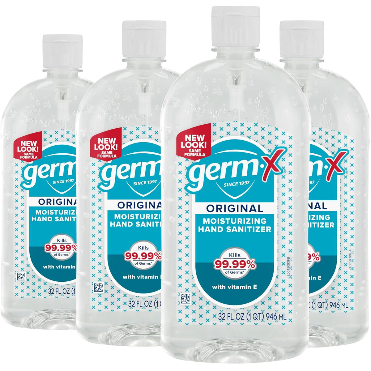 Germ-X Original Hand Sanitizer, Back to School Supplies, Non-Drying Moisturizing Gel with Vitamin