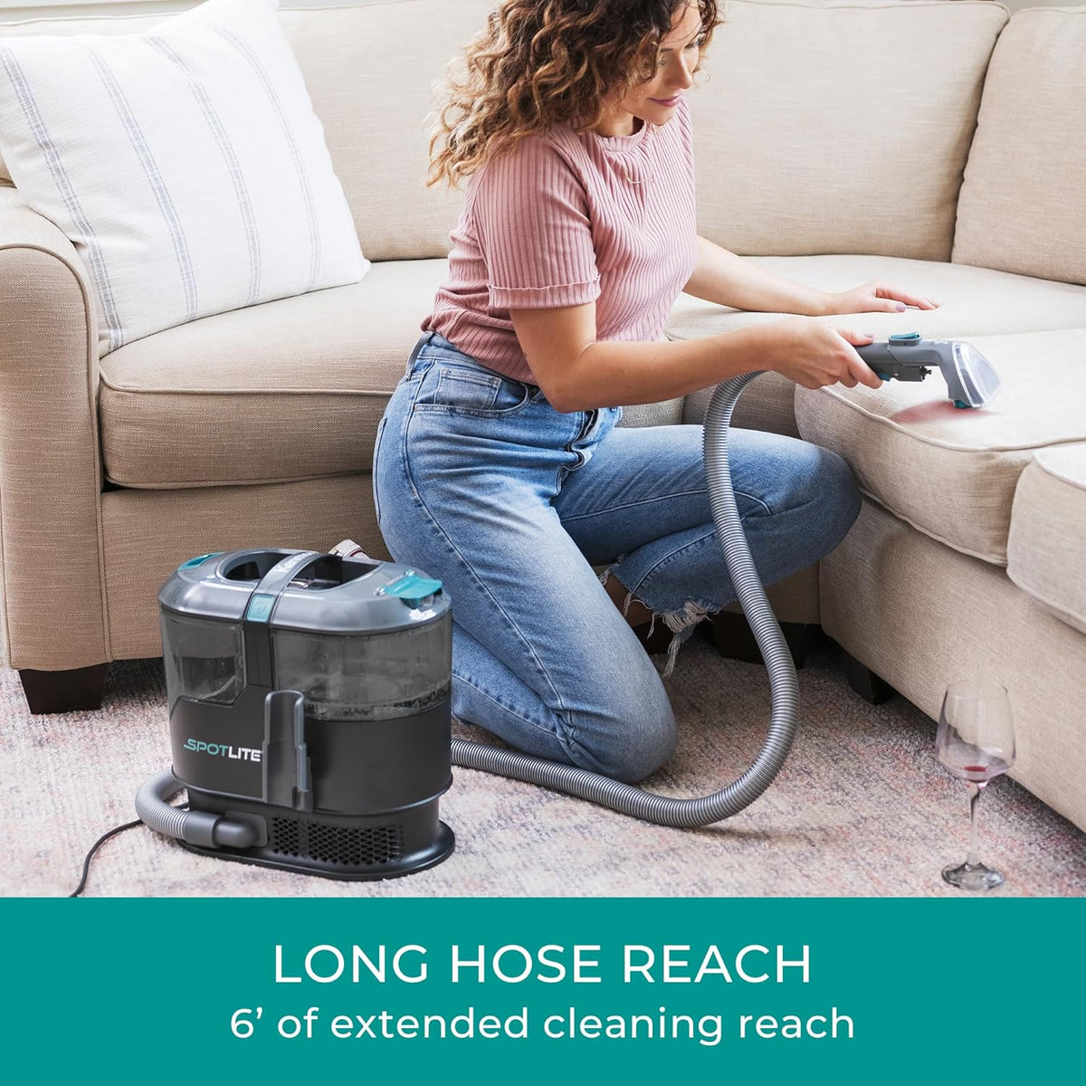 Kenmore KW2001.01 Upgrade SpotLite Portable Carpet Spot Cleaner & Pet Stain Remover, 17Kpa Powerful