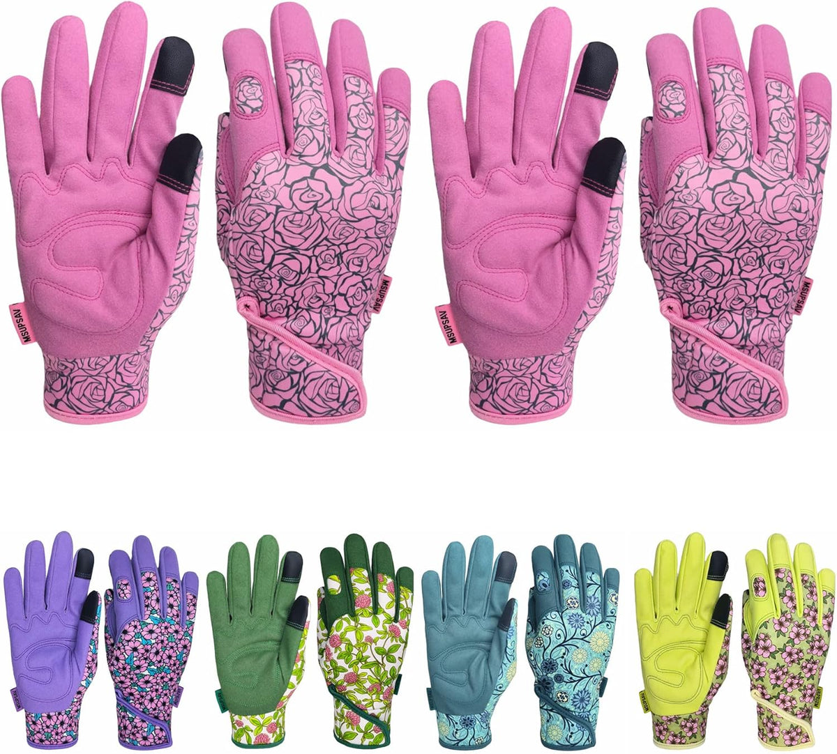 Thorn Proof&Puncture Resistant Gardening Gloves with Grip,Garden Gloves for Women, Leather Work