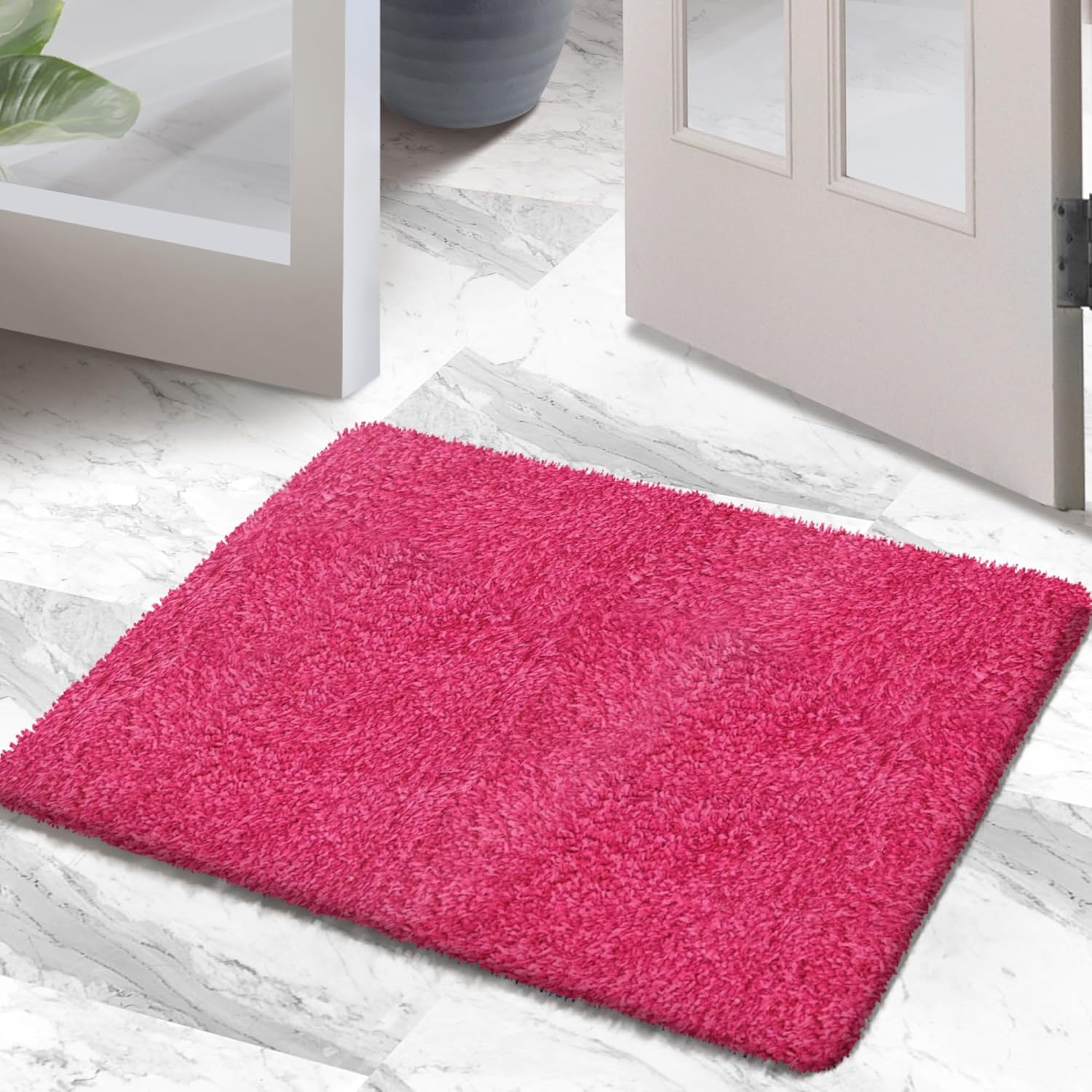 Premium Microfiber Indoor Door Mat – 20"x30" Washable Entry Mat, Non-Slip, Waterproof Backing