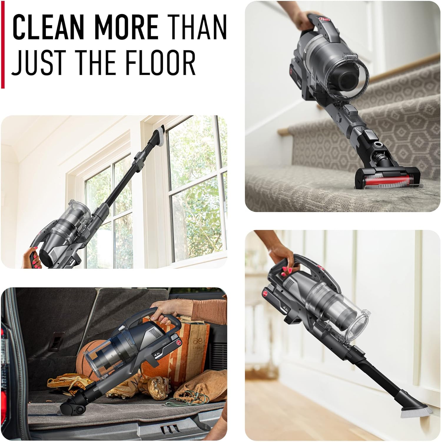 Hoover ONEPWR WindTunnel Emerge Complete Cordless Stick Vacuum Cleaner, Lightweight Stick Vac