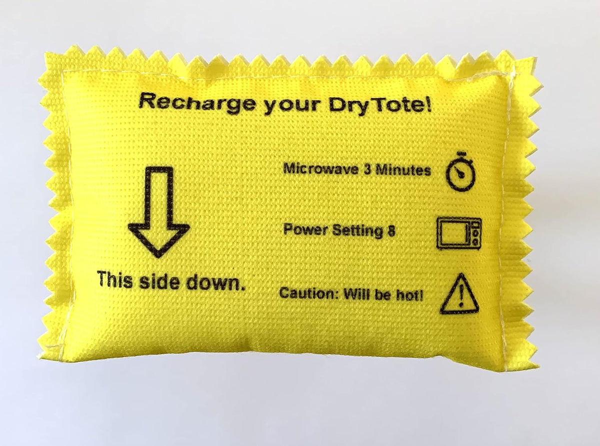 100g Rechargeable Desiccant Pack - Moisture Absorbing Bag - Silica Gel Desiccant Dehumidifier for