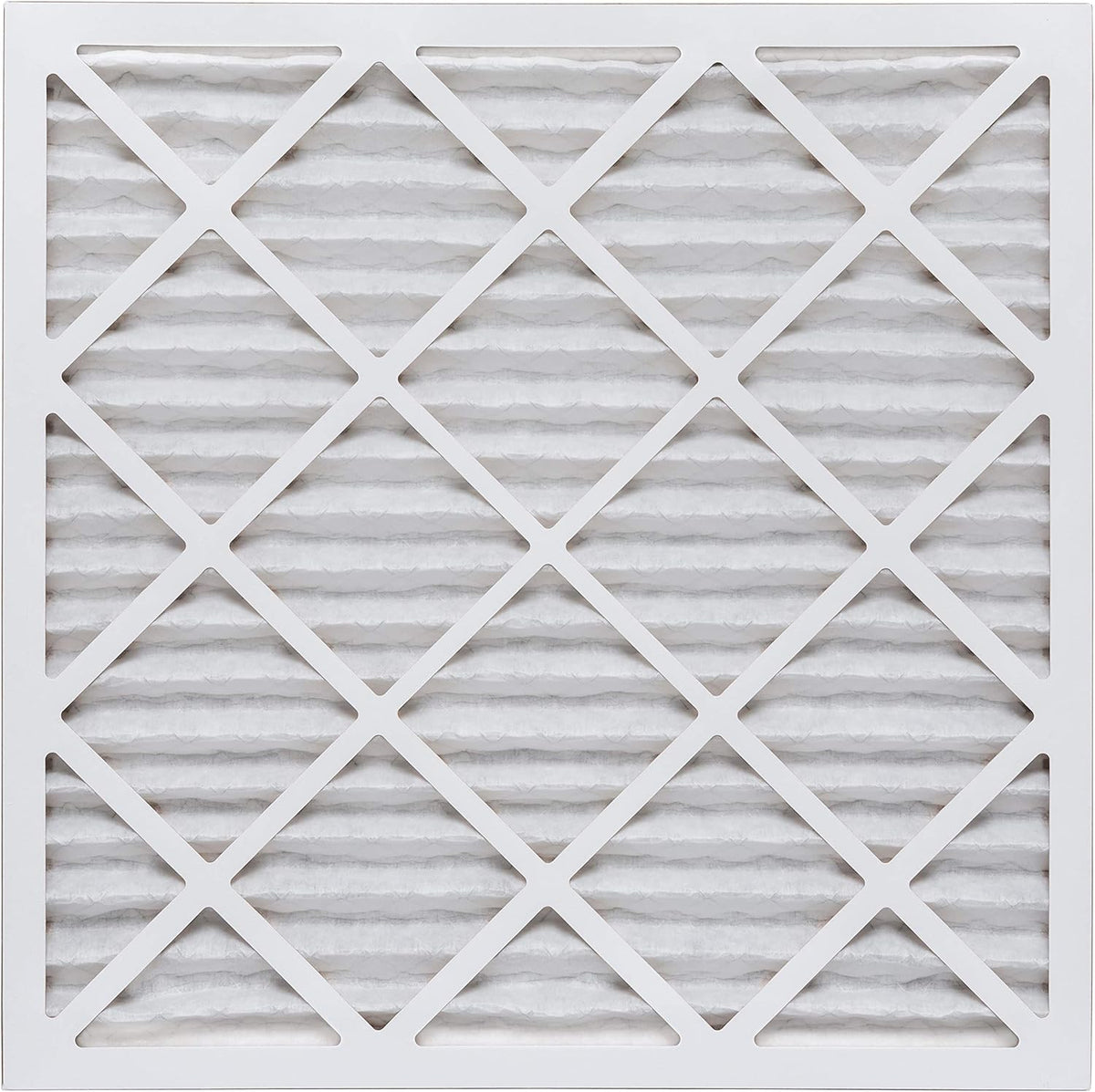 Aerostar 21 1/4x21 1/4x1 MERV 8, Pleated Air Filter, 21 1/4 x 21 1/4 x 1, Box of 6, Made in the USA