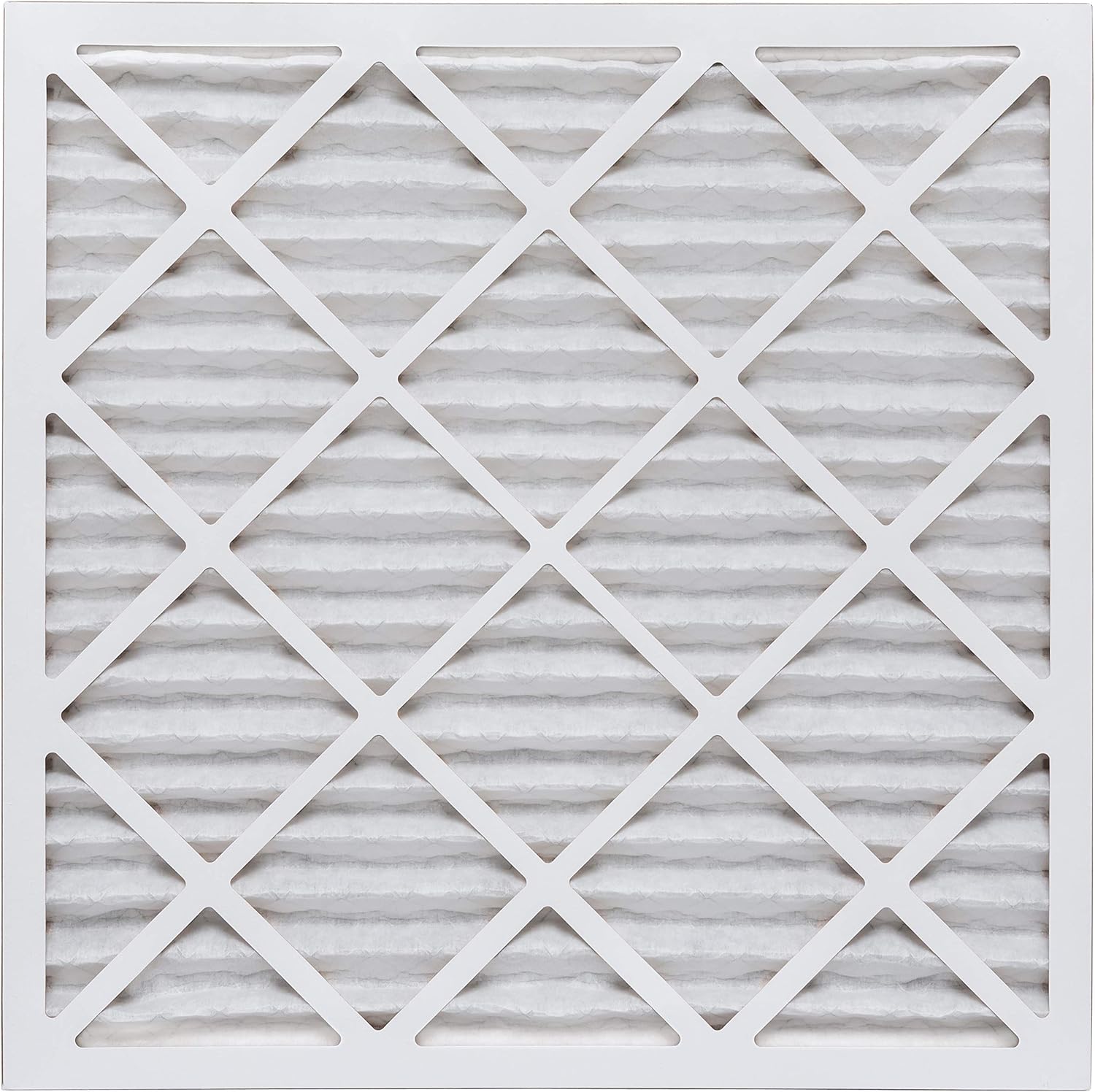 Aerostar 8x8x1 MERV 8, Pleated Air Filter, 8x8x1, Box of 6, Made in the USA