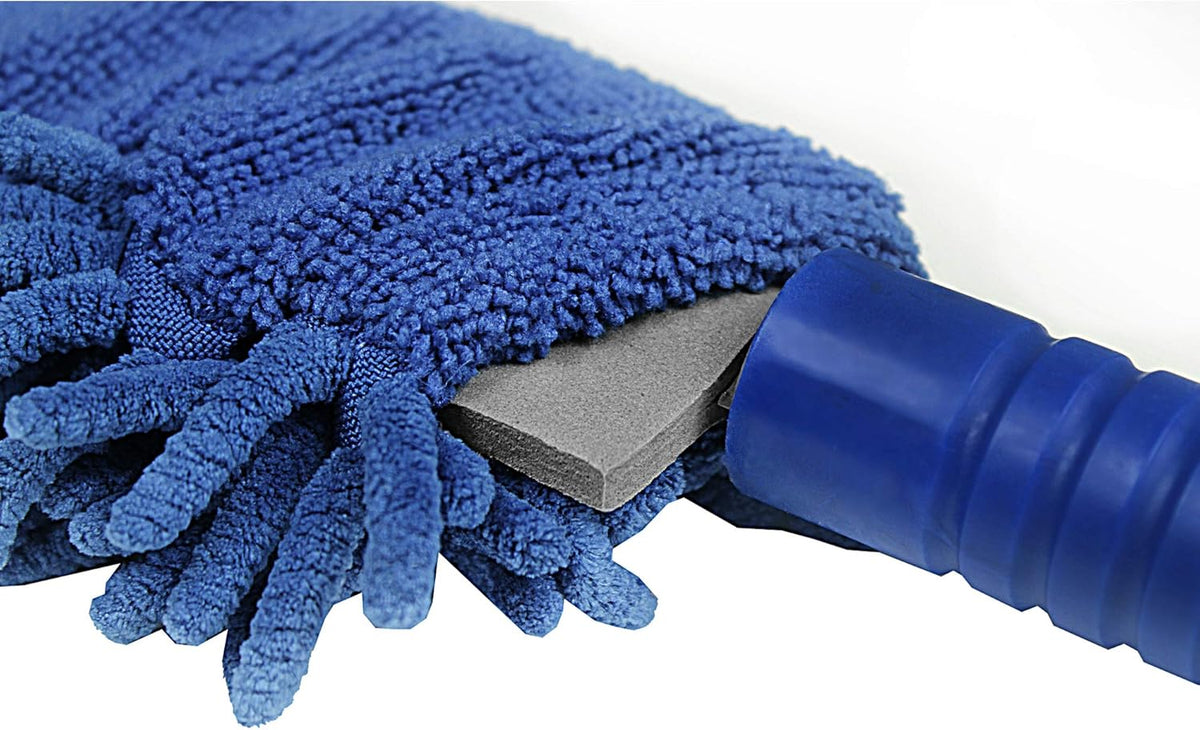 CleanAide Handheld Reusable Microfiber Flex Duster – Bendable, Lightweight, Dust Cleaner for