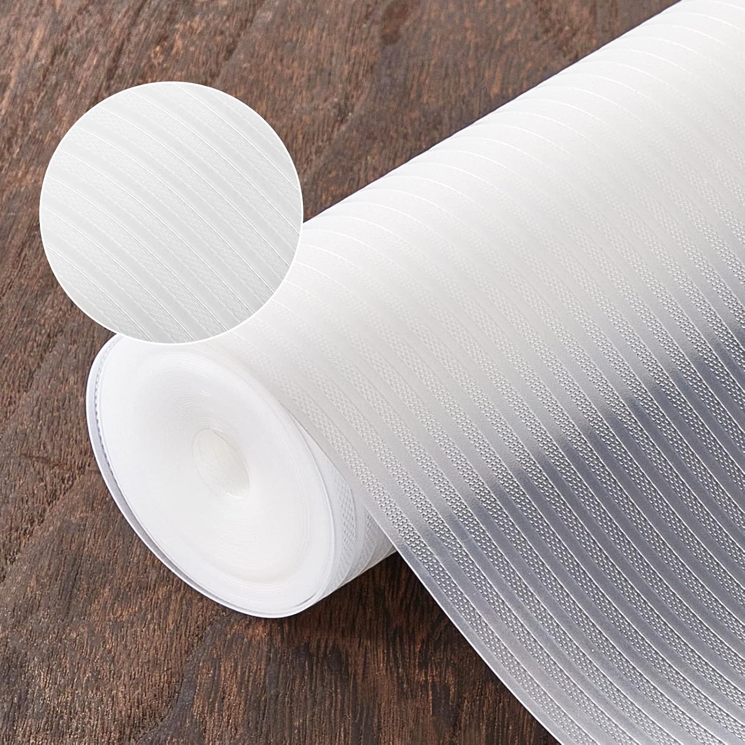 17.5 Inches x 20 Ft Refrigerator Liners Shelf Liner, Fridge Liners Non Slip Washable, Drawer Liners