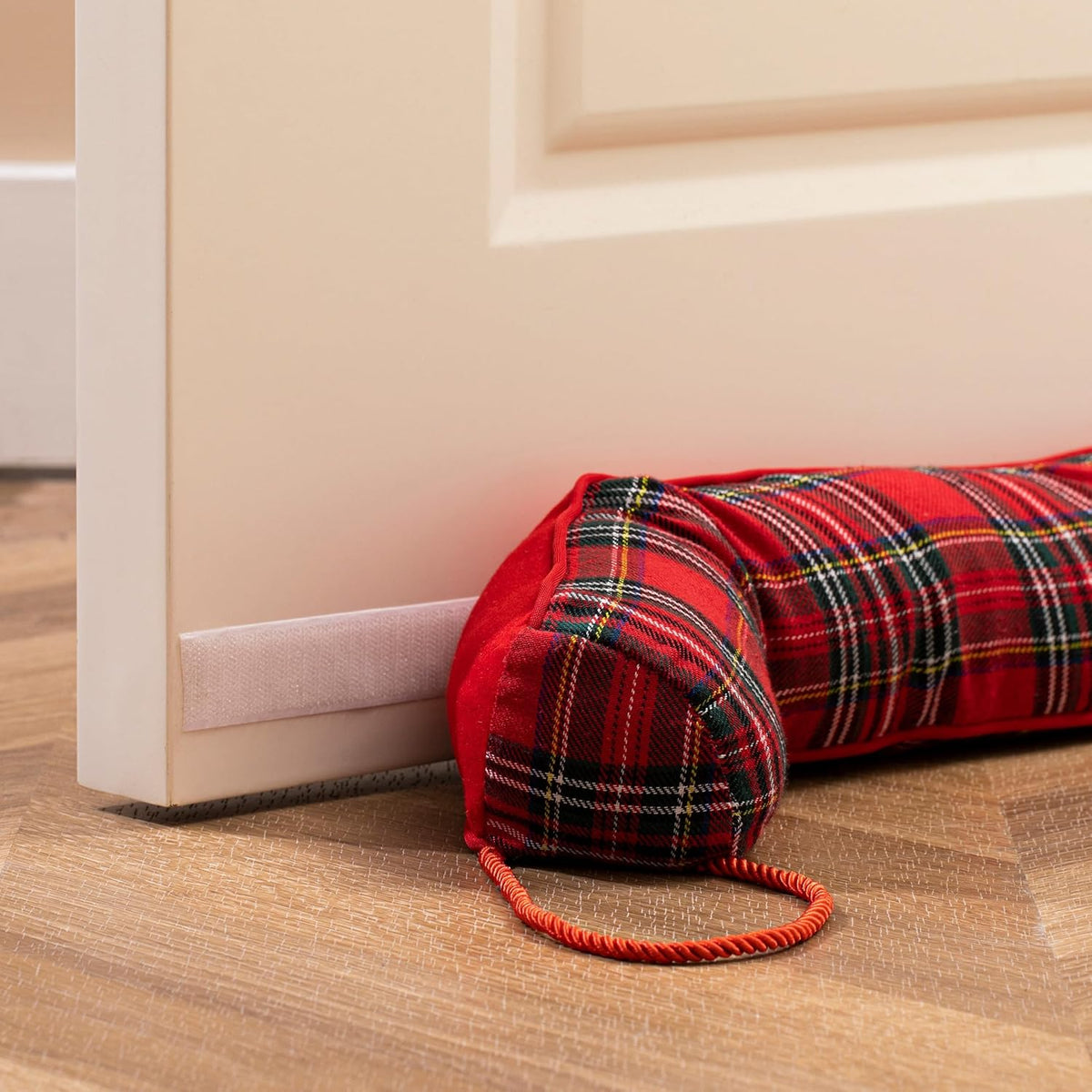 Sunolga 38" Door Draft Stopper Blocks Hot and Cold Air with Removable Washable Cover for Gaps Up to