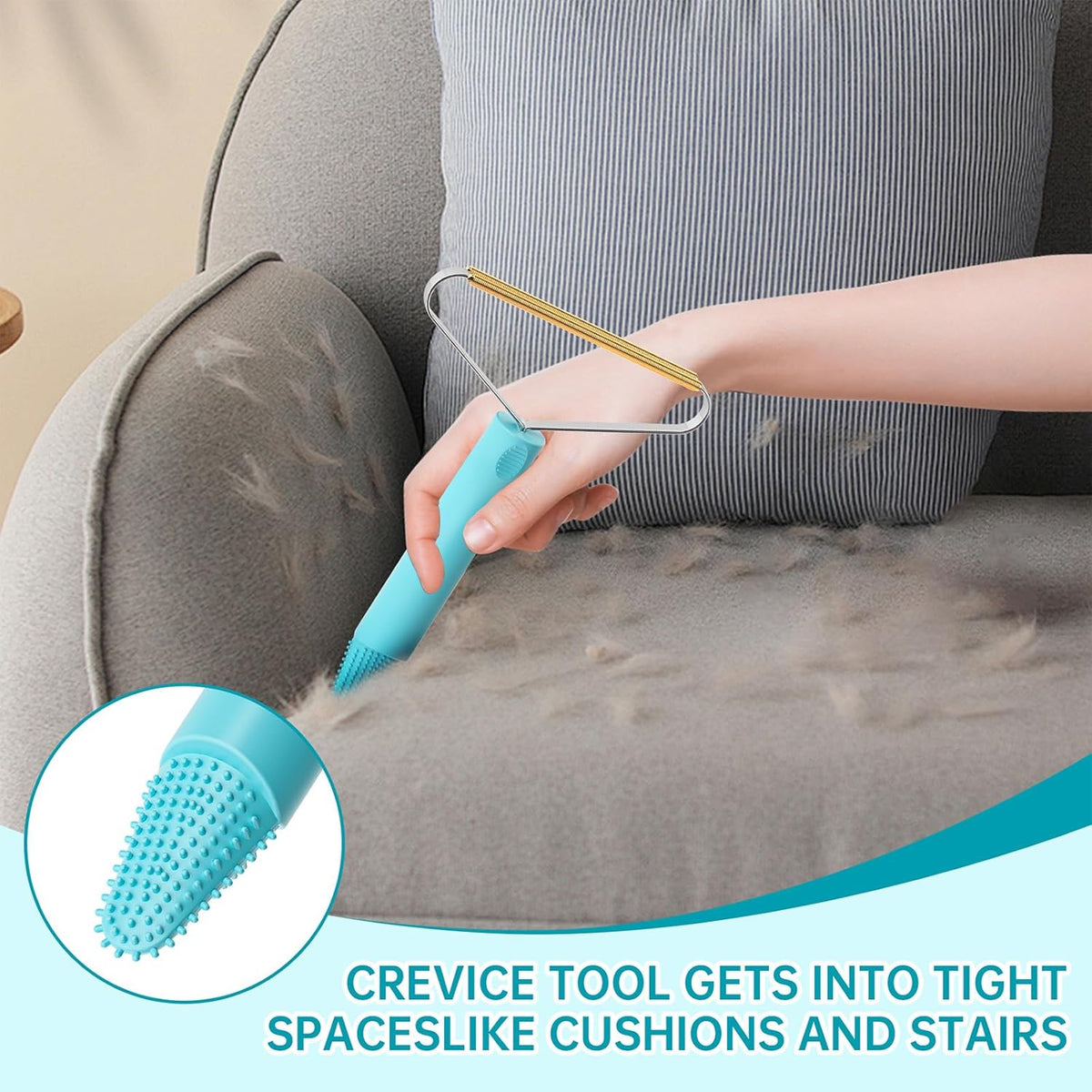 Carpet Rake,Lint Remover,Carpet Rake for Pet Hair Removal,Lint Brush,Lint Shaver for Carpets, Car