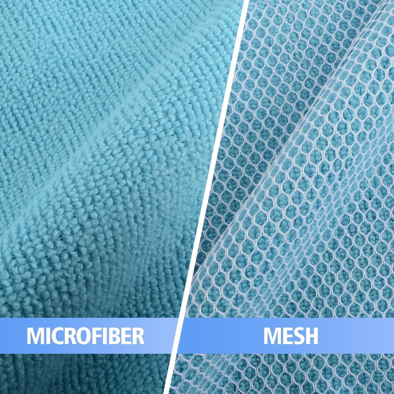 KinHwa Kitchen Washcloths for Dishes Absorbent Microfiber Dish Cloths Quick Dry Dish Rags with Poly