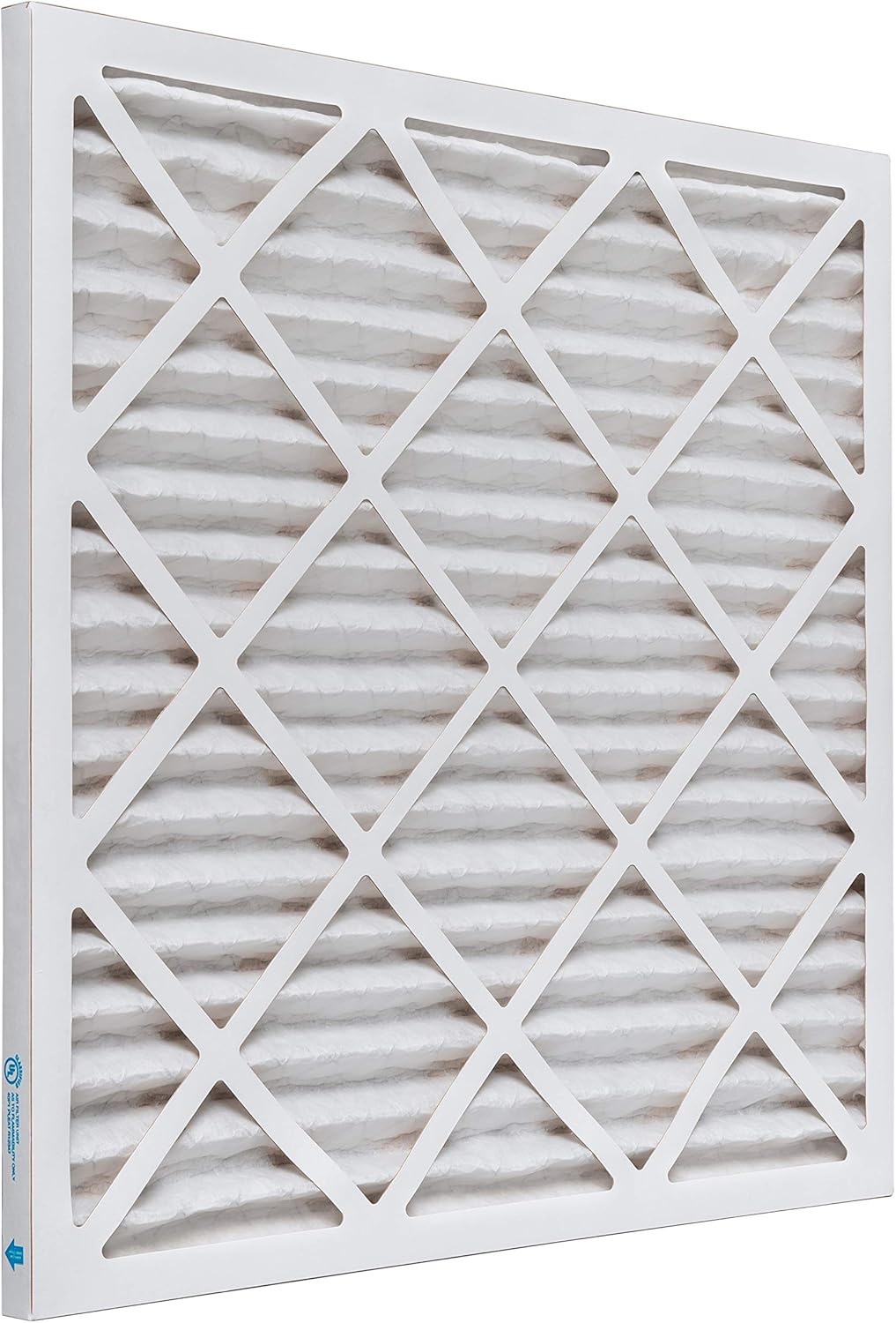 Aerostar 25x25x1 MERV 13, Pleated Air Filter, 24 1/2" x 24 1/2" x 3/4", Box of 6, Made in the USA