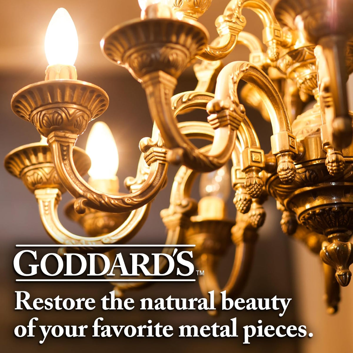 Goddard’s Copper & Brass Polish, Copper Cleaner & Brass Cleaner for Long-Lasting Shine, Metal