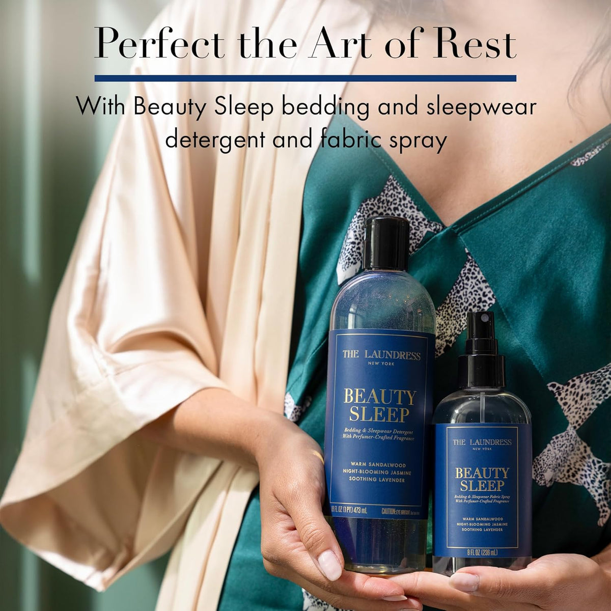 The Laundress Beauty Sleep Fabric Spray, Wrinkle Release Spray, Pillow Spray, Fabric Refresher
