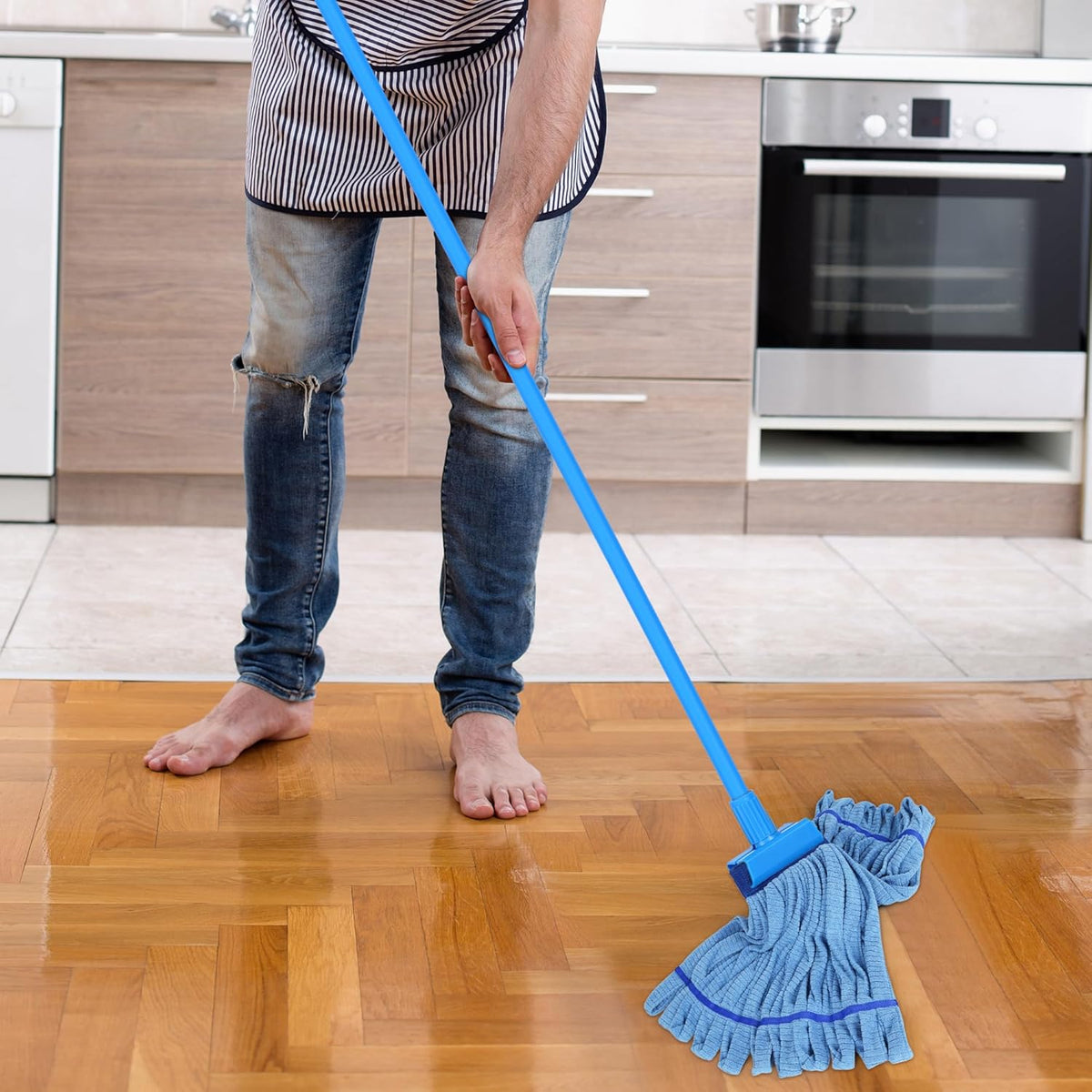 Large Microfiber Tube Mop Heads,Heavy Duty Mop Head,Highly Absorbent,Commercial Mop Head