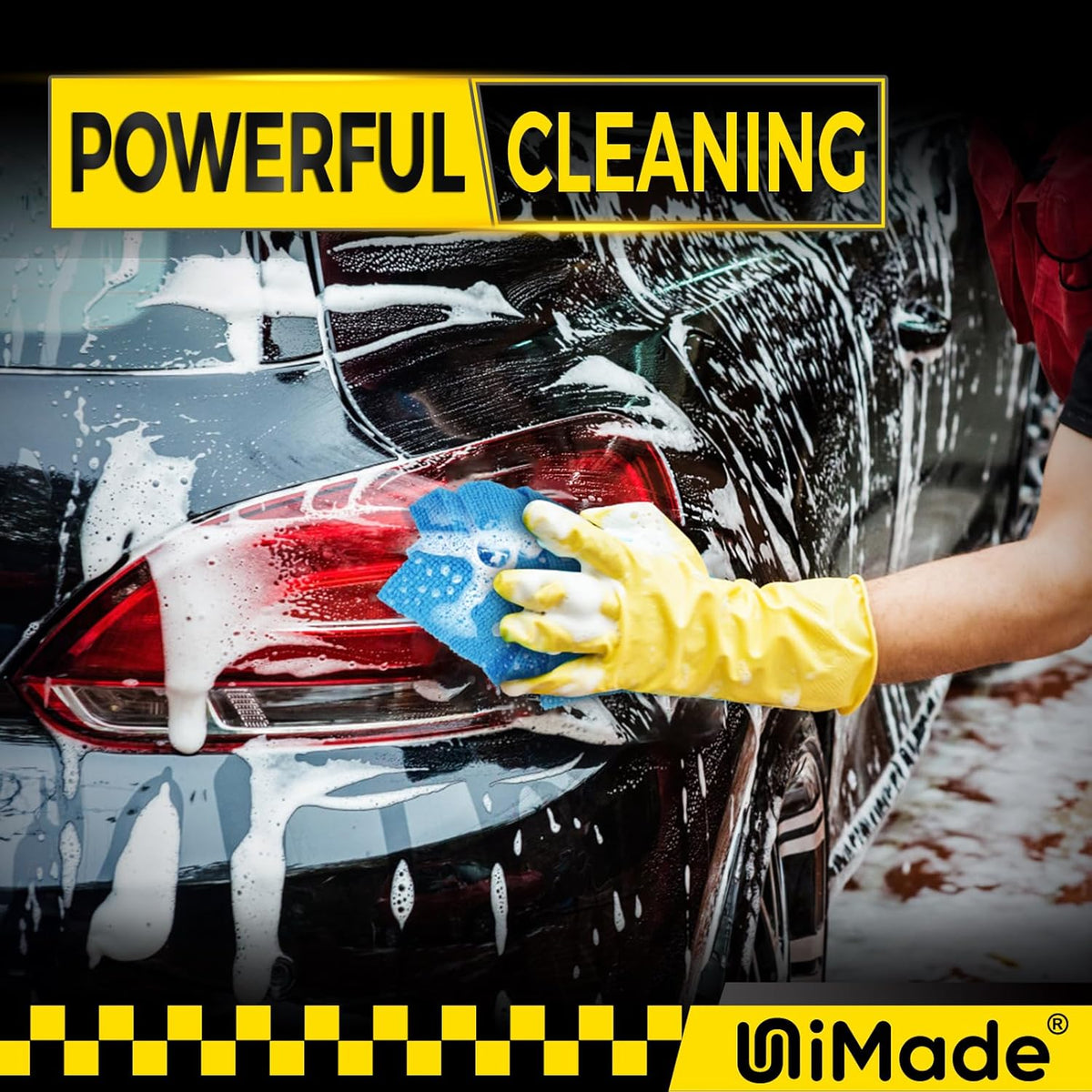 Shop Towels, 100 Pack Commercial Grade Work Rags Microfiber Towels for Cars Cleaning Rags Bulk