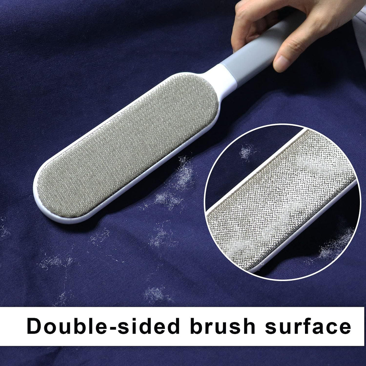 Pet Hair Remover Brush,Dog Hair Remover for Clothes - lint Remover Brush,Lint Brush Pet Hair