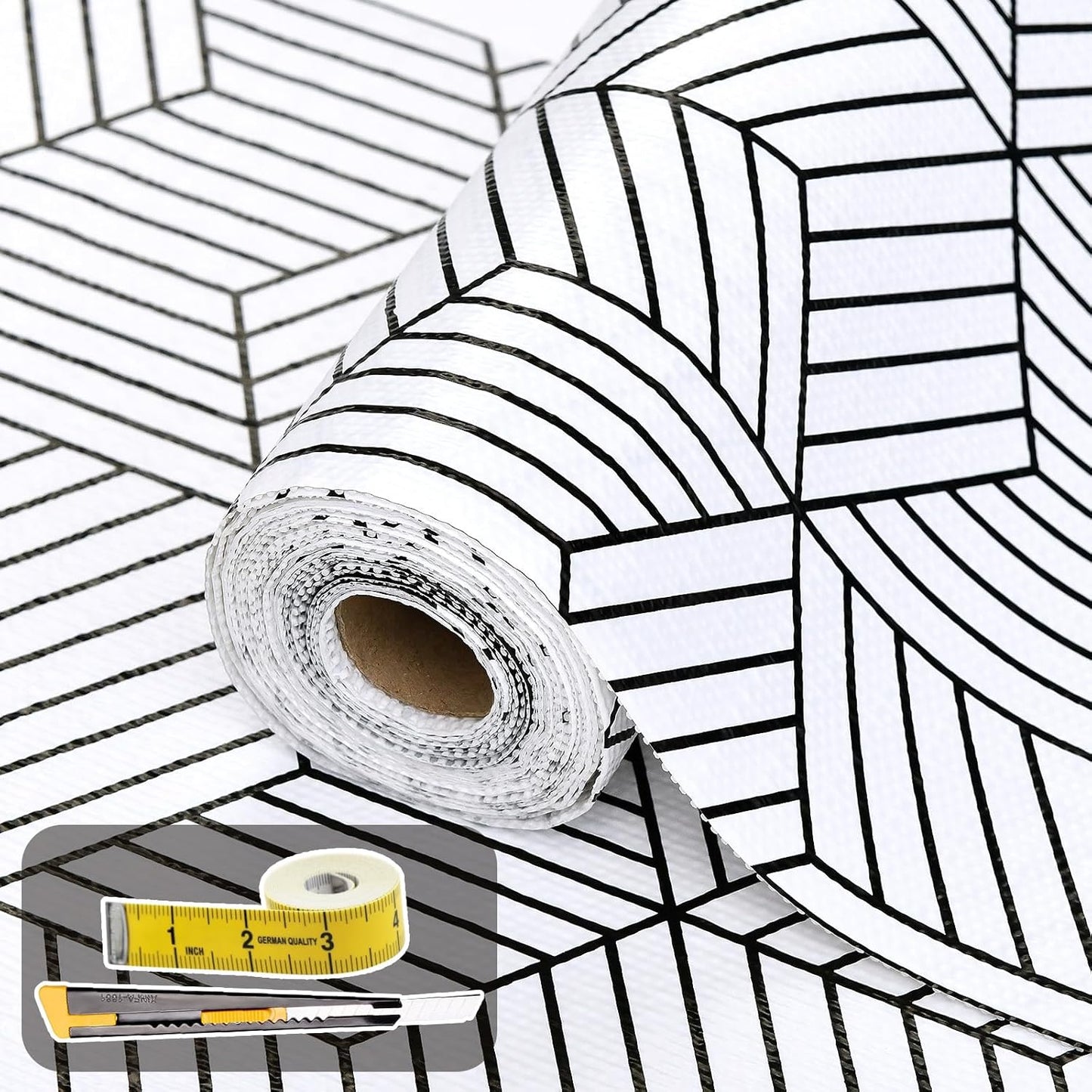 Shelf Liners for Kitchen Cabinets Non Adhesive Shelf Liner Paper Non-Slip Thickened Drawer Liner
