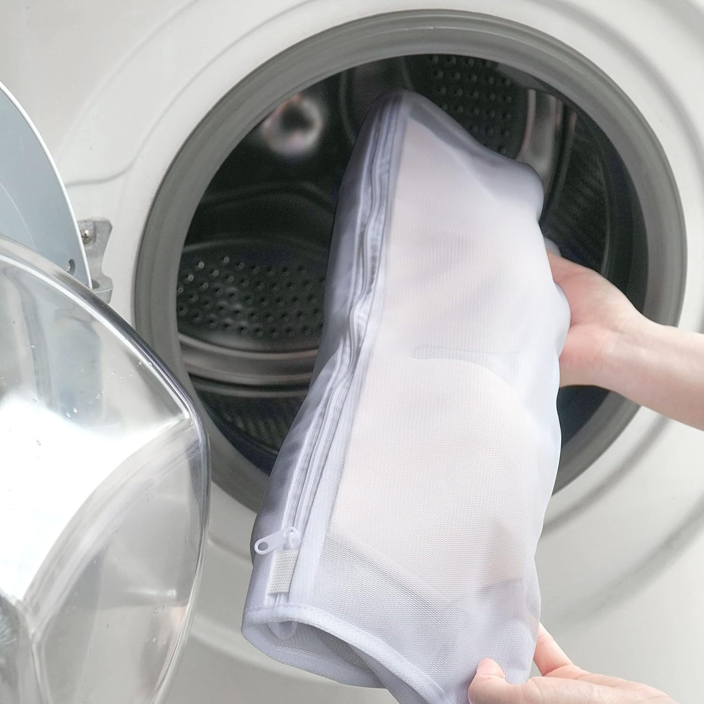 Bra laundry bags for washing machine, 2pc, Holds 8 D-F cups sizes, Cleans, Drys, Storage and