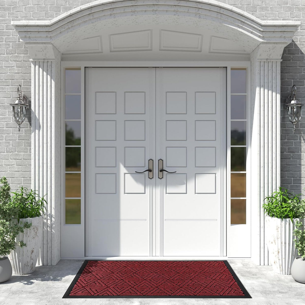 Yimobra Extra Large Door Mat 60x32, All-Weather Waterproof Non-Slip Welcome Matt Outdoor, Heavy
