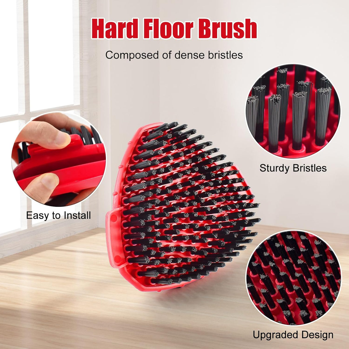 Mop Handle for Ocedar, Scrub Brush and Spin Mop Base Compatible with O Cedar EasyWring 1 Tank Spin