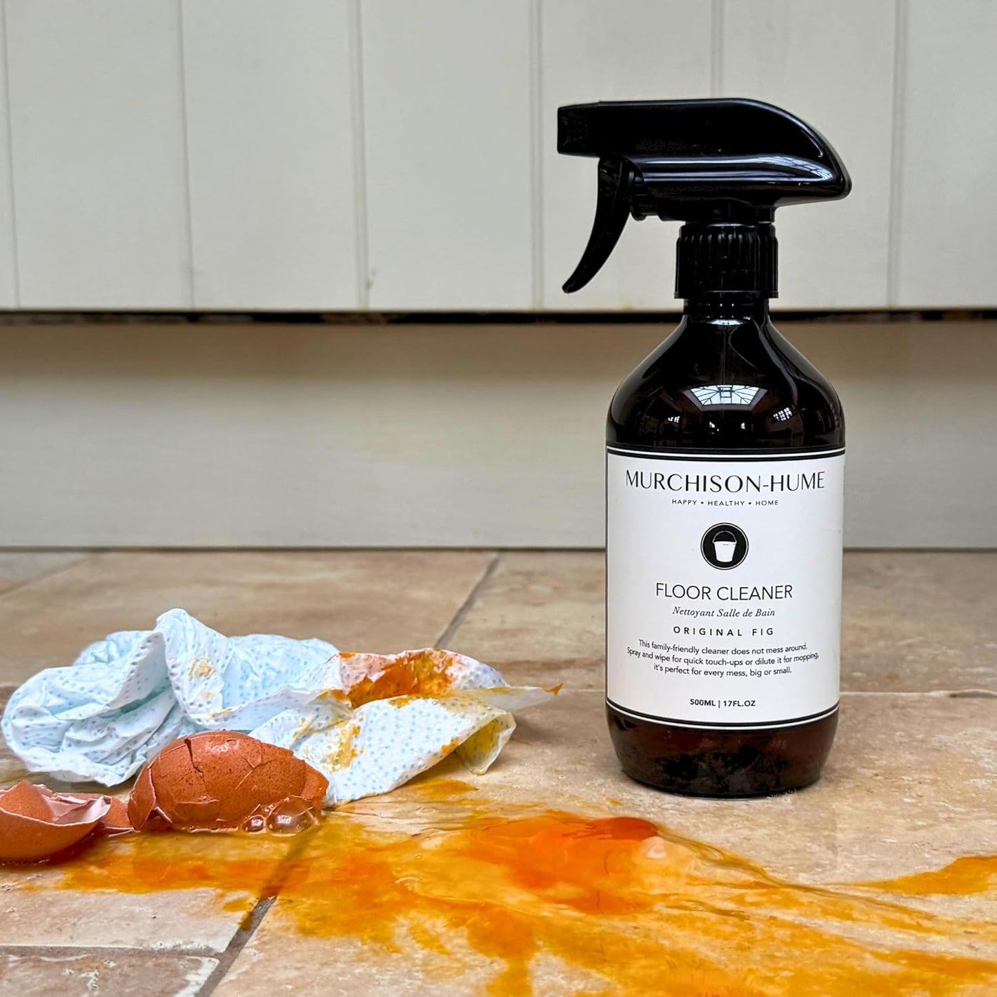 Murchison-Hume Natural Floor Cleaner Spray – Pet-Friendly, Non-Toxic, Plant-Based Formula for