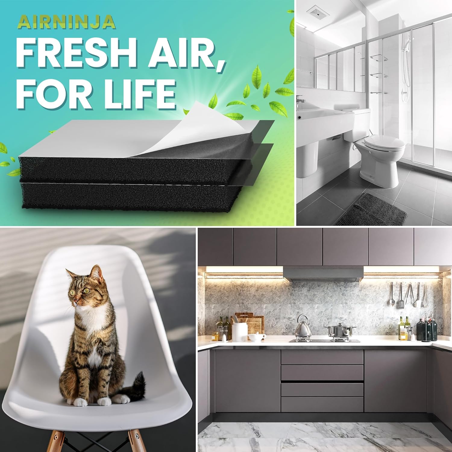 Trash Can Deodorizer Odor Eliminator - Garbage Can & Diaper Pail Deodorizer compatible with Dekor