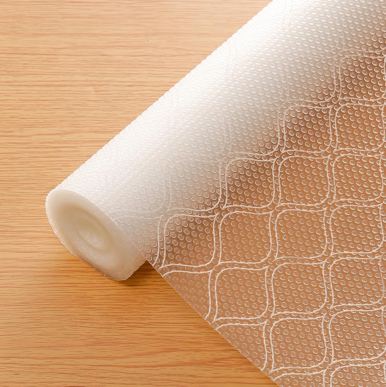 Cooyes Shelf Liner for Kitchen Cabinets Waterproof Kitchen Cupboard Liner Plastic Drawer Mats EVA