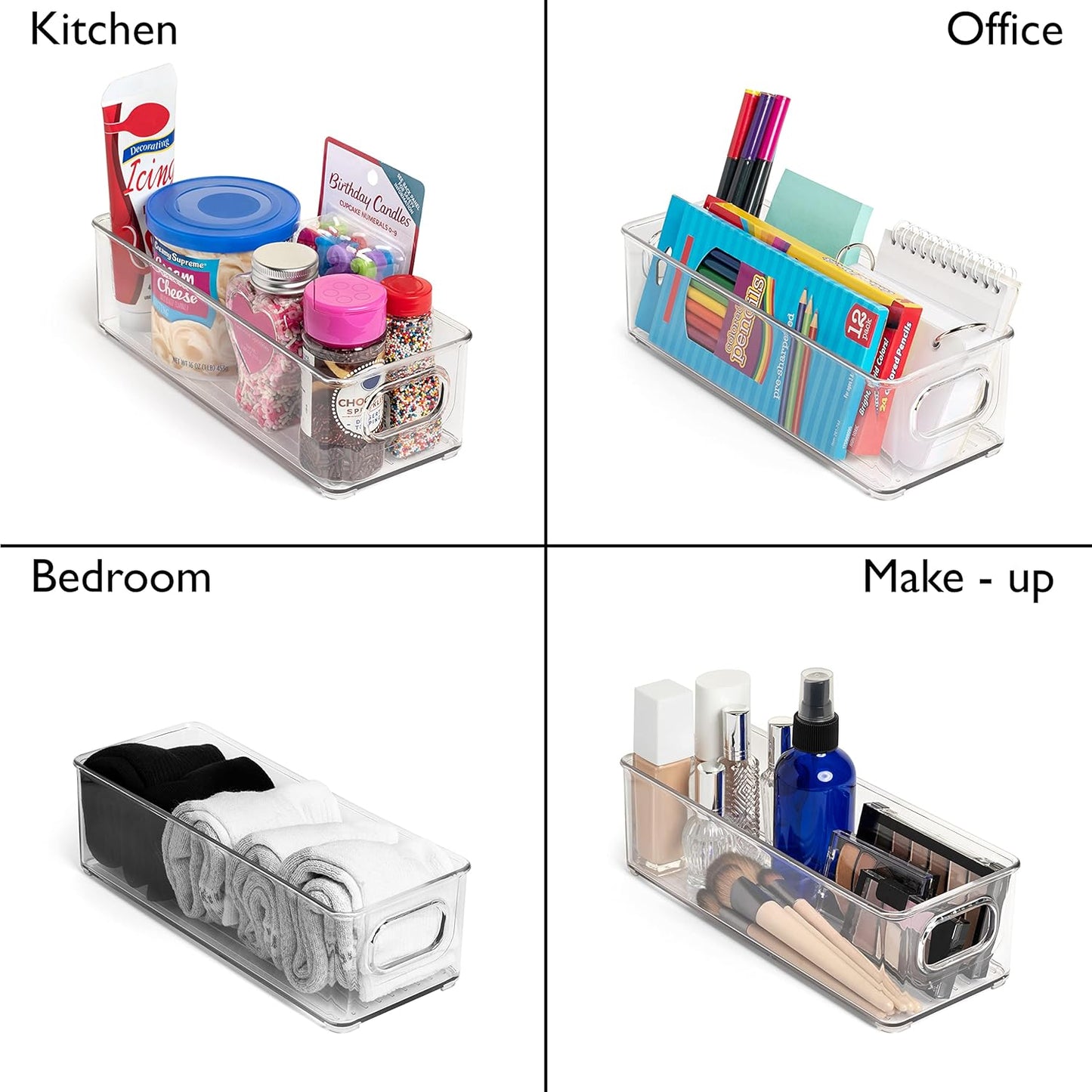 ClearSpace Plastic Pantry Organization and Food Storage Bin – Great Kitchen Organization and
