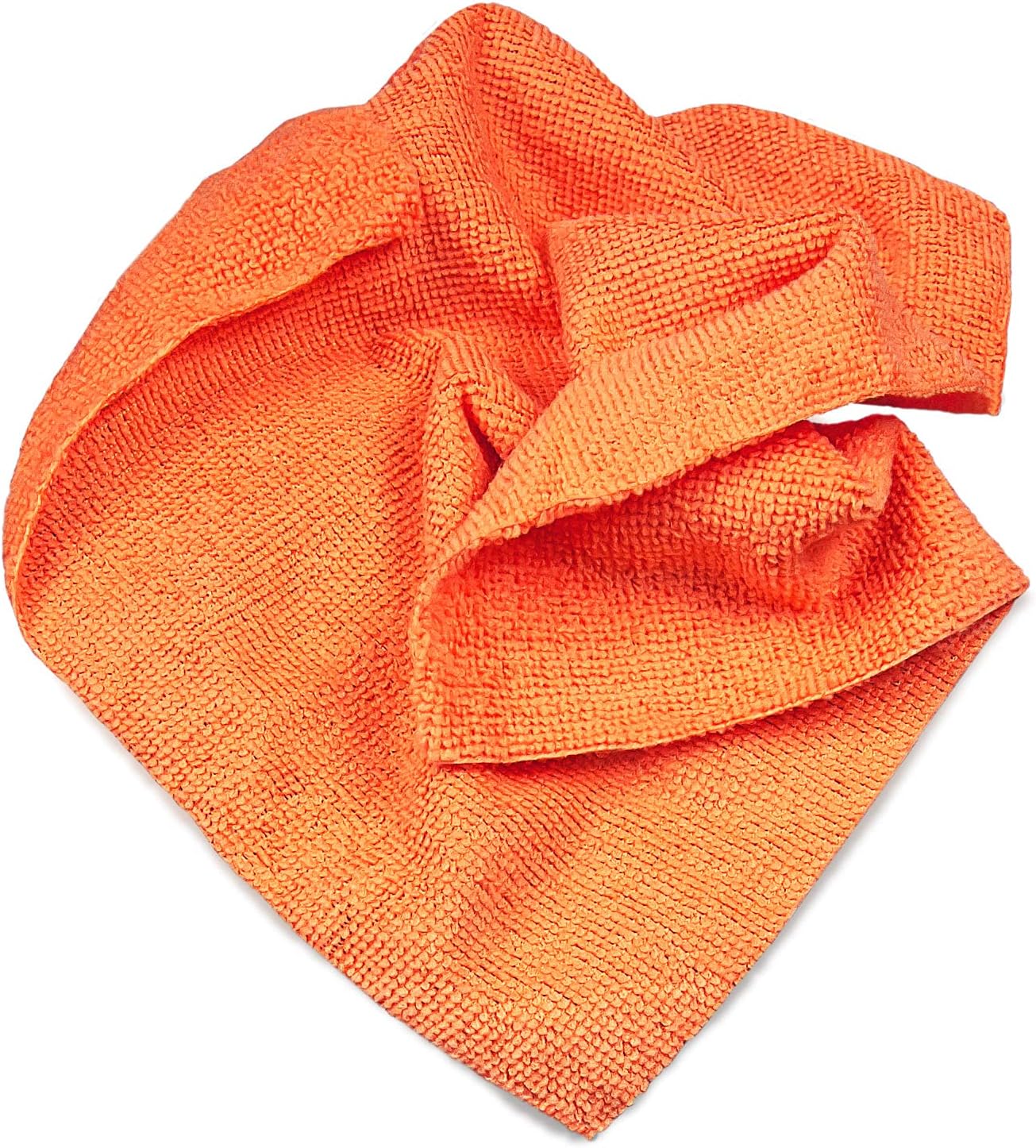 Eurow 200GSM Microfiber Cleaning and Drying Cloths with Dispenser Box, Reusable, Streak-Free