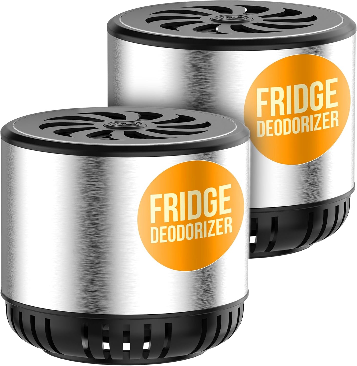 Refrigerator Deodorizer - Double Pack - Fridge Smell Eliminator Lasts for 10 Years -18ft3 Capacity