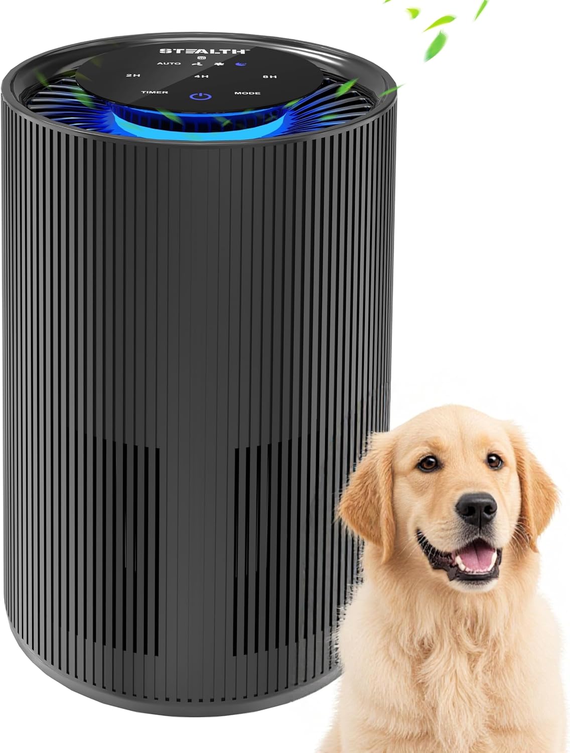 STEALTH Air Purifiers for Home Allergies Pets Hair Dander Pollen Up to 1345 Ft²/H, H13 True HEPA