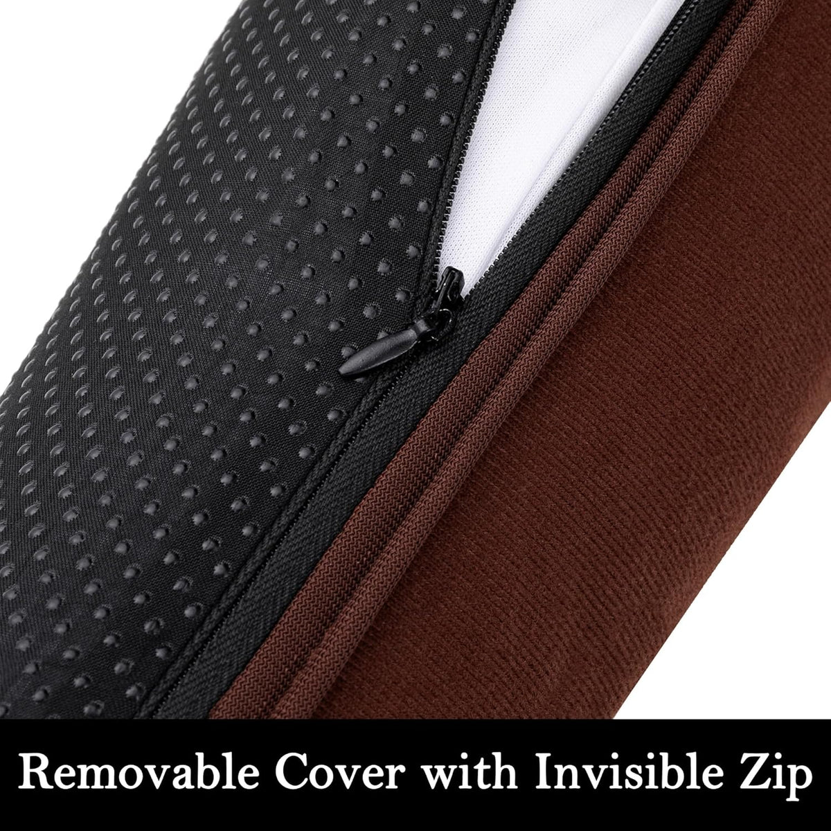 Sunolga 38" Door Draft Stopper Blocks Hot and Cold Air with Removable Washable Cover for Gaps Up to