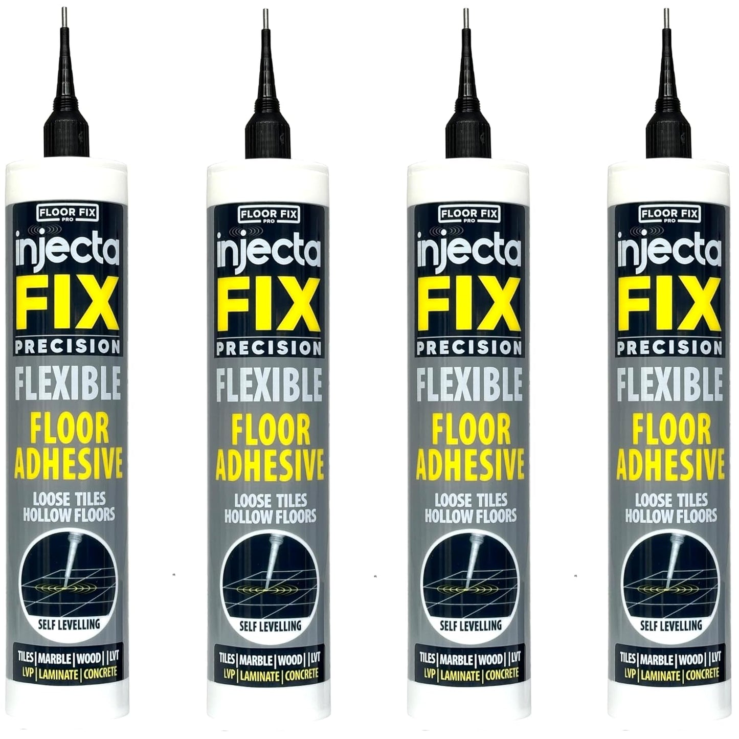 Precision 300ml from Floor-Fix Pro - Fix Loose Tiles - for Loose & Hollow Tiles, Wood, LVT &