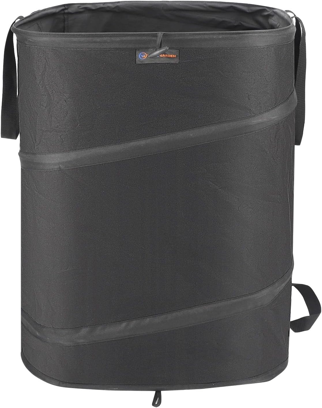 YUDI & GARDEN 46 Gallon Square Collapsible Yard Waste Bin｜Collapsible Trash Can｜Camping Trash Can