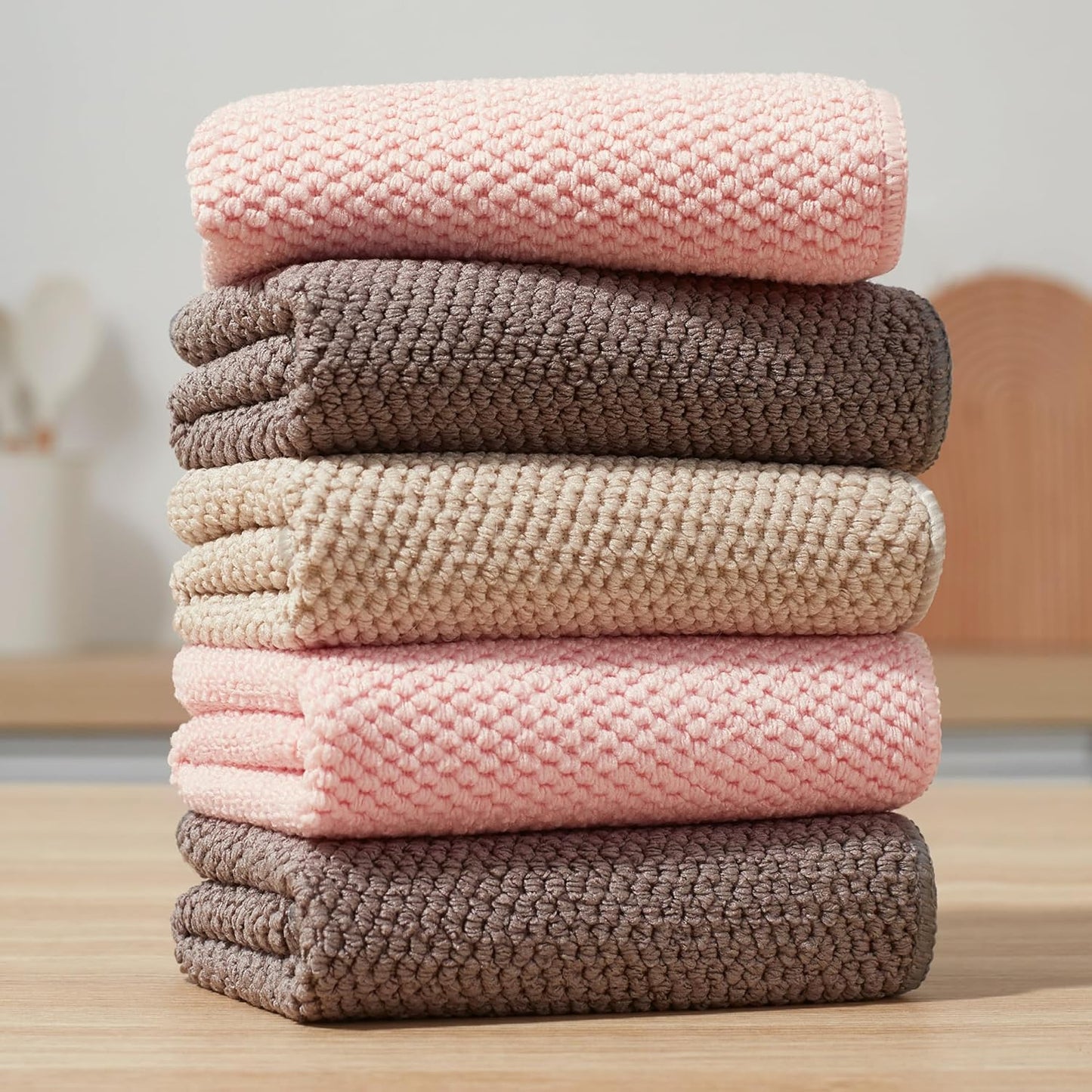 JOYMOOP Microfiber Cleaning Cloth, Soft Absorbent Cloth, Multi-Purpose Cleaning Cloth, Highly