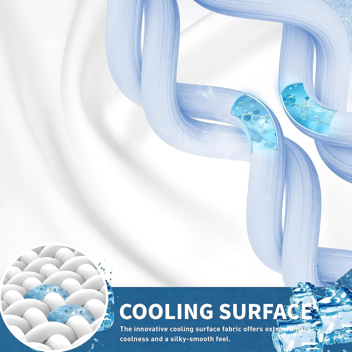 Sunflower Cooling Quilted Twin Mattress Protector, Mattress Pad Twin Chill Soft, College Dorm
