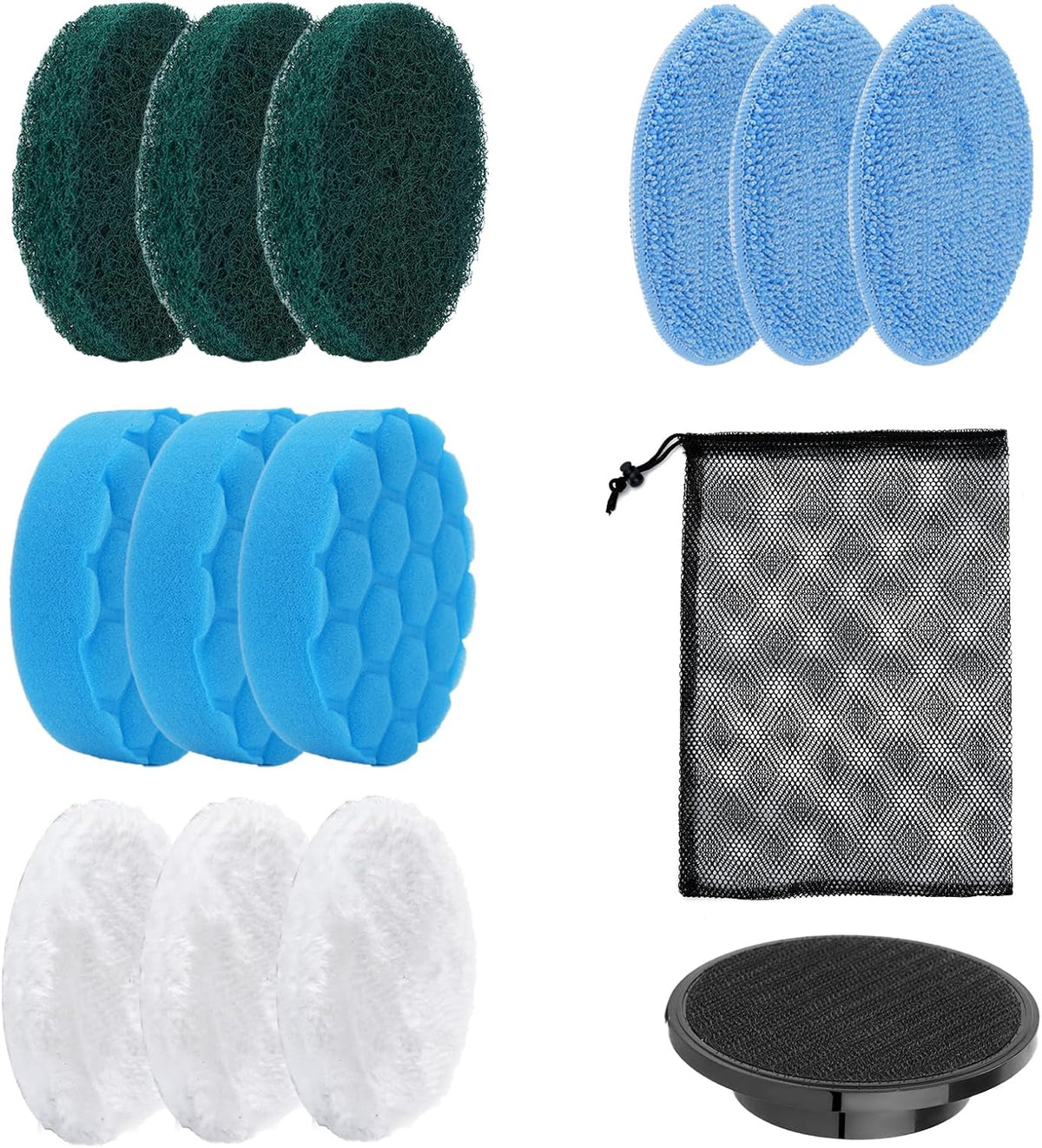 SwiftScrub Electric Spin Scrubber Brush Heads Set, 12 Pack