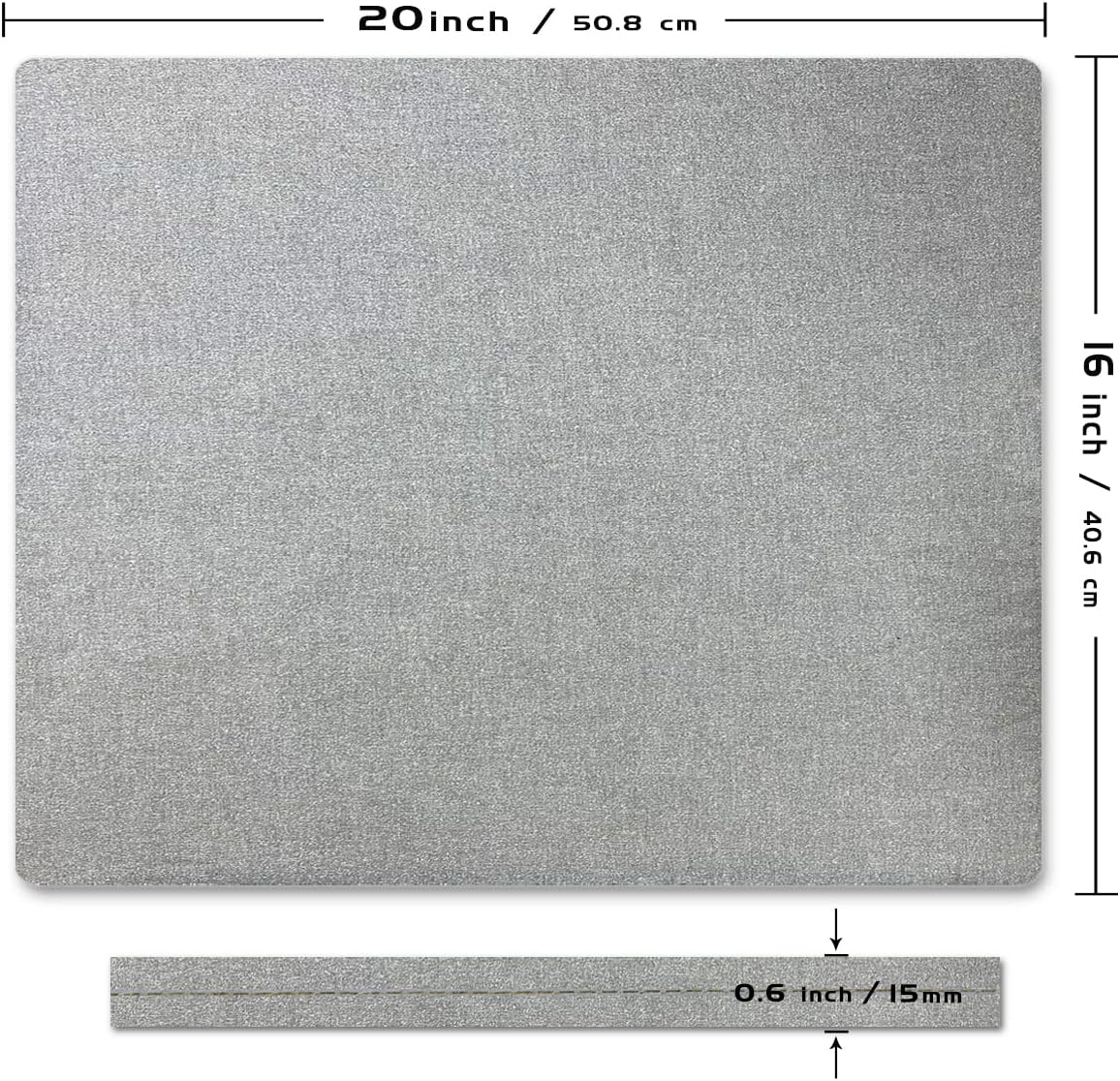 Heat Press Mat 16" x 20" for Easypress Both Sides Applicable - Mat for Heat Press Machines and HTV