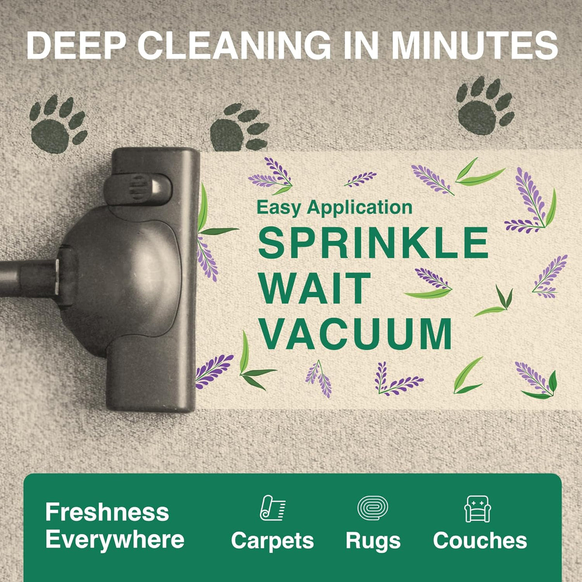 Good Natured Brand | Carpet Deodorizer & Freshener Powder | 31 oz Pet Odor Eliminator for Strong