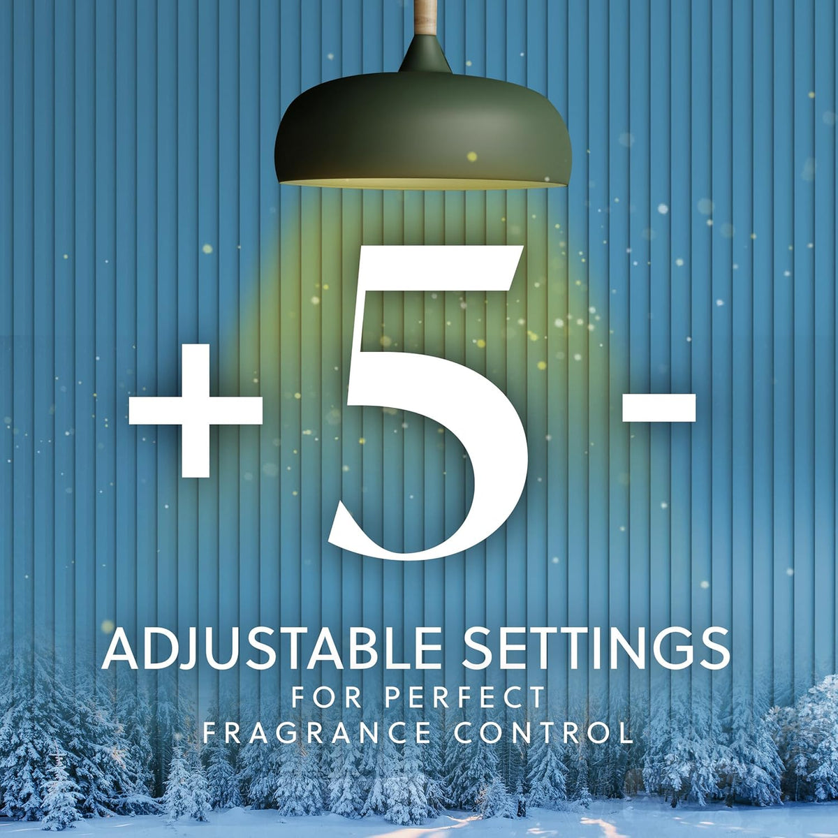 Air Wick Plug In Advanced Scented Oil,Glistening Snow + Frosted Mint,Air Fresheners for Home Long