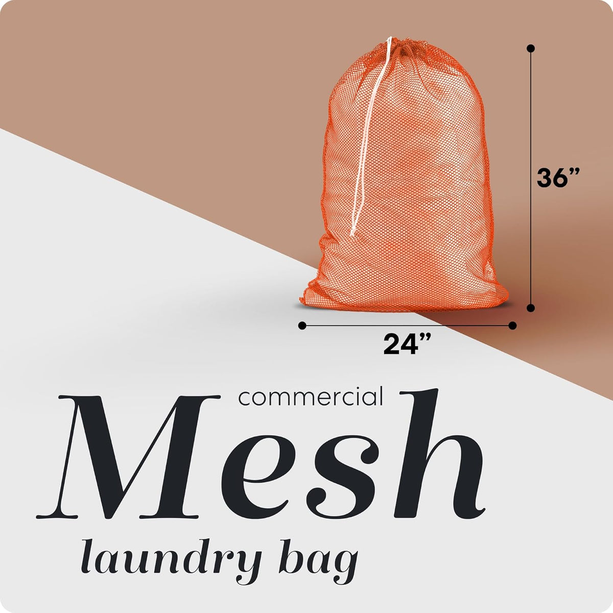 Handy Laundry Mesh XL Laundry Bag - Durable, Machine Washable with Secure Drawstring Closure