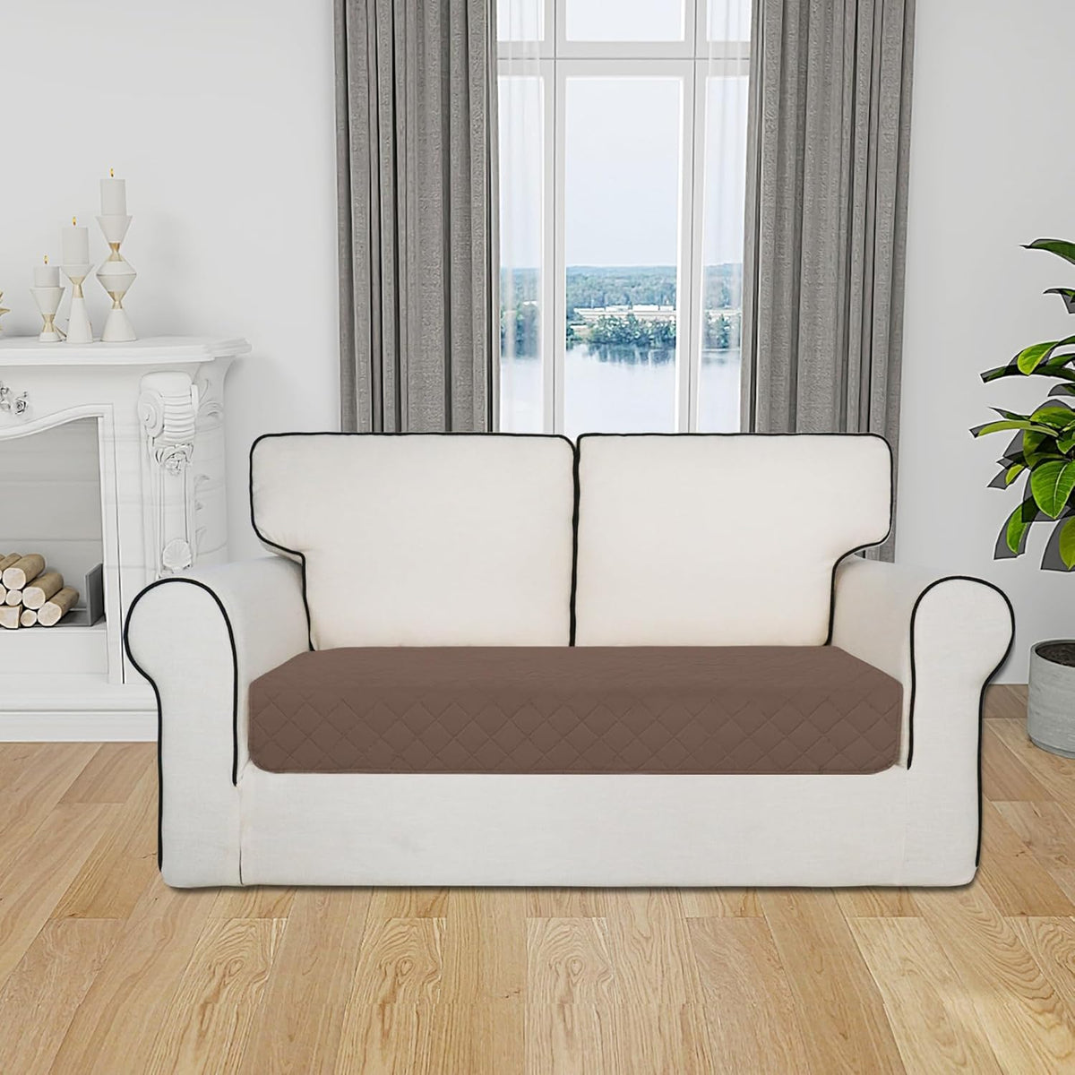 Easy-Going Sectional Couch Covers for Dogs L Shape Sofa Cover Reversible Sofa Slipcover Chaise
