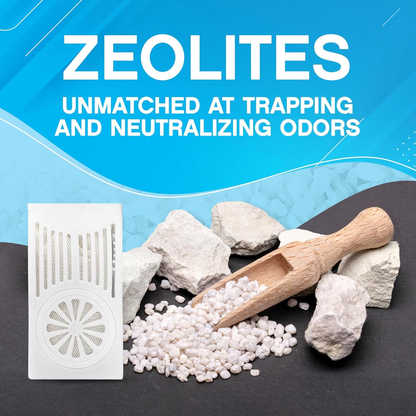 NonScents Refrigerator Deodorizer – Odor Eliminator for Fridge & Freezer – Outshines Baking Soda &