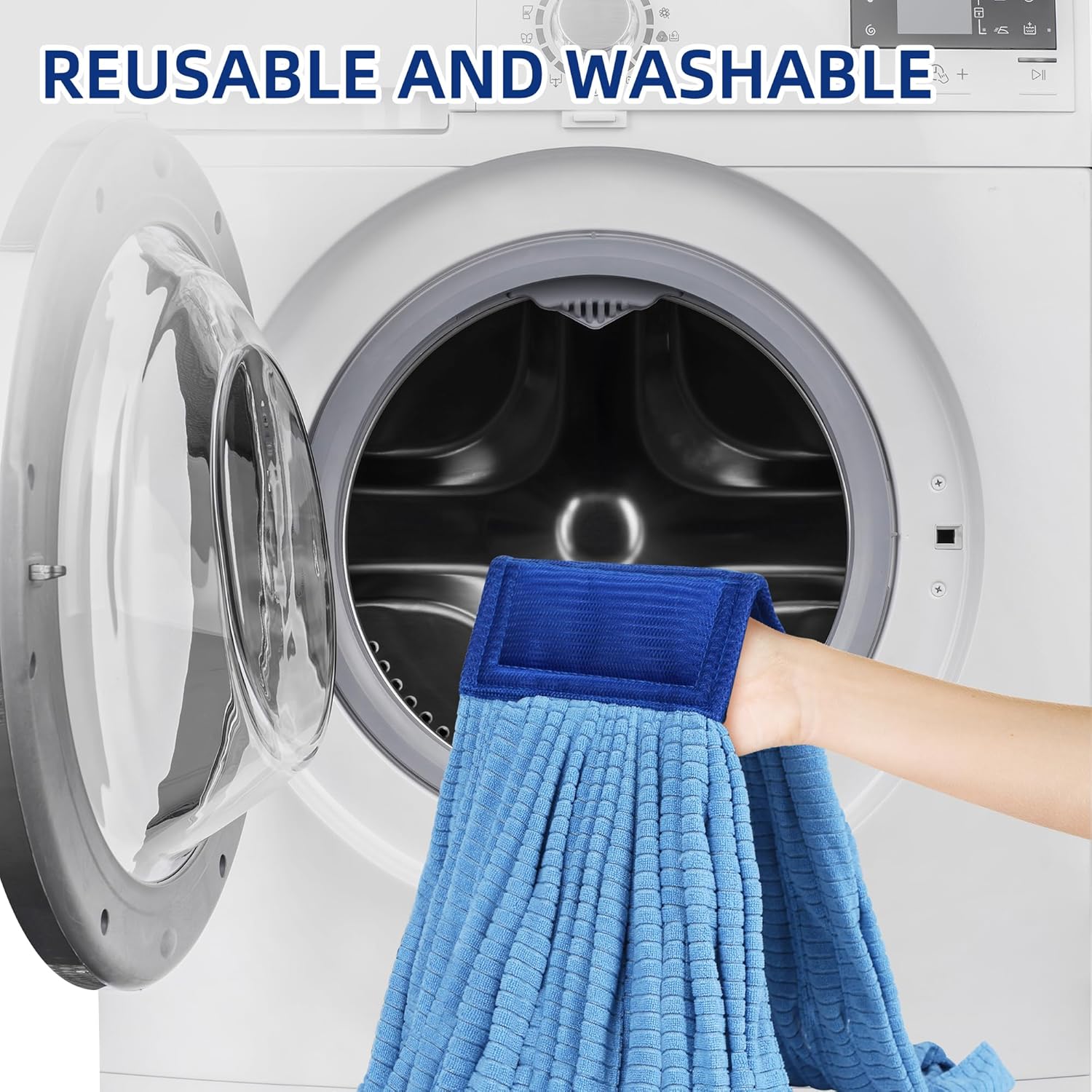 Large Microfiber Tube Mop Heads,Heavy Duty Mop Head,Highly Absorbent,Commercial Mop Head