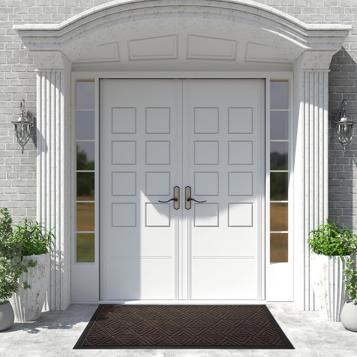 Yimobra Extra Large Door Mat 60x32, All-Weather Waterproof Non-Slip Welcome Matt Outdoor, Heavy