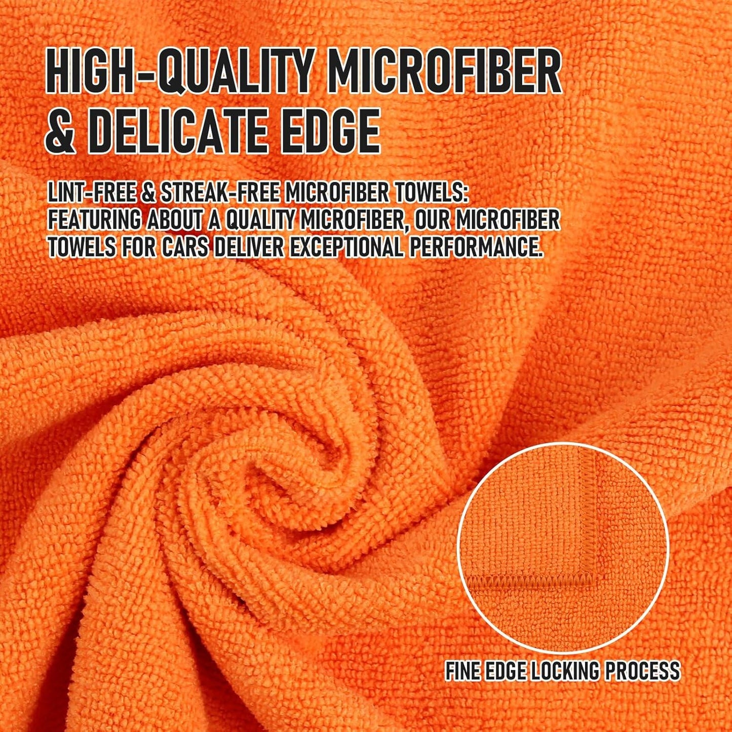 Tricol Clean Microfiber Cleaning Cloth, 16in*16in, 12 Pack Ultra-Thick Cleaning Rags, Super