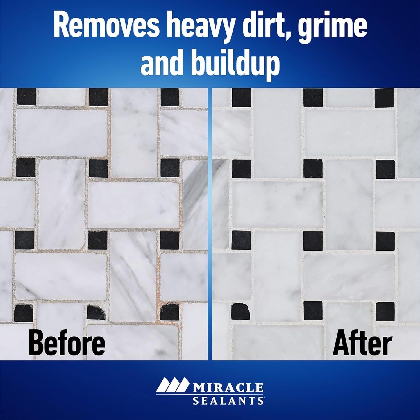 Miracle Sealants Heavy Duty Miracle Grout Cleaner Spray for Natural Stone, Marble, Tile & Grout