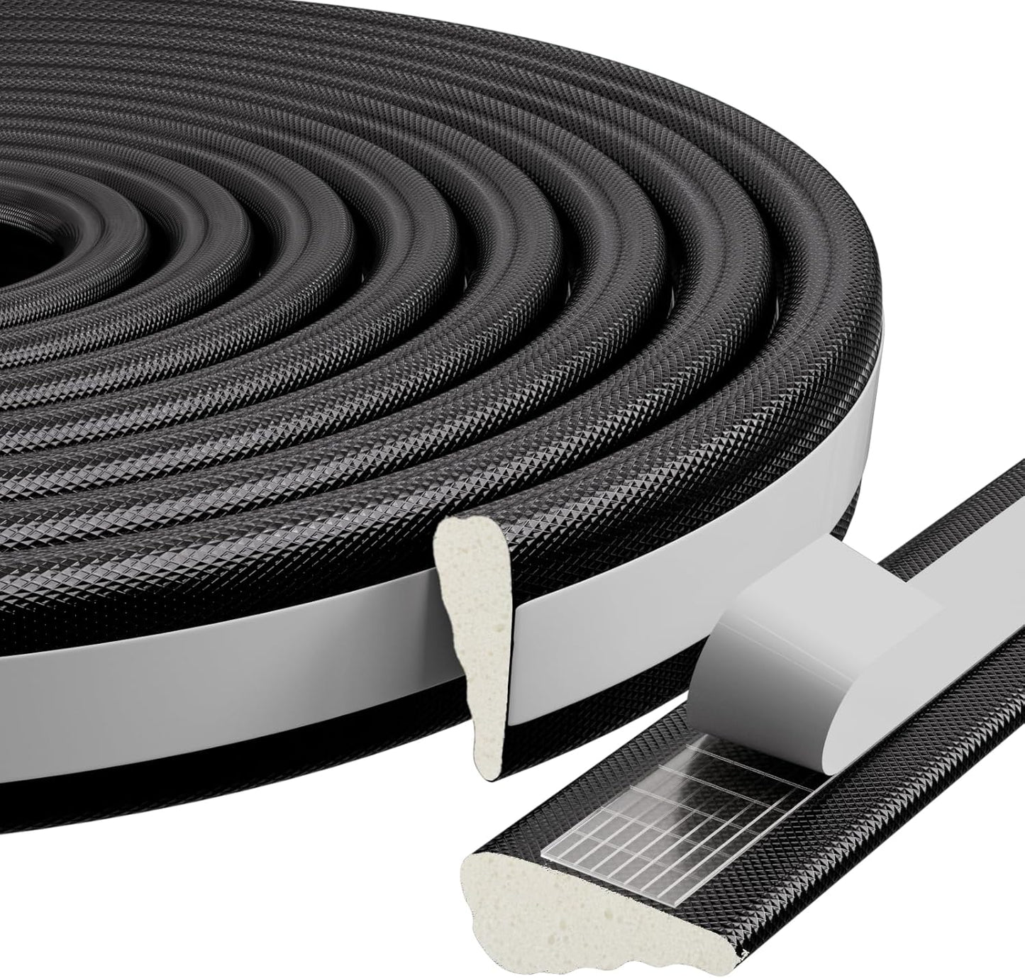 9.8 Ft Weather Stripping Seal Strip for Doors/Windows,Soundproofing Window Insulation Draft Stopper