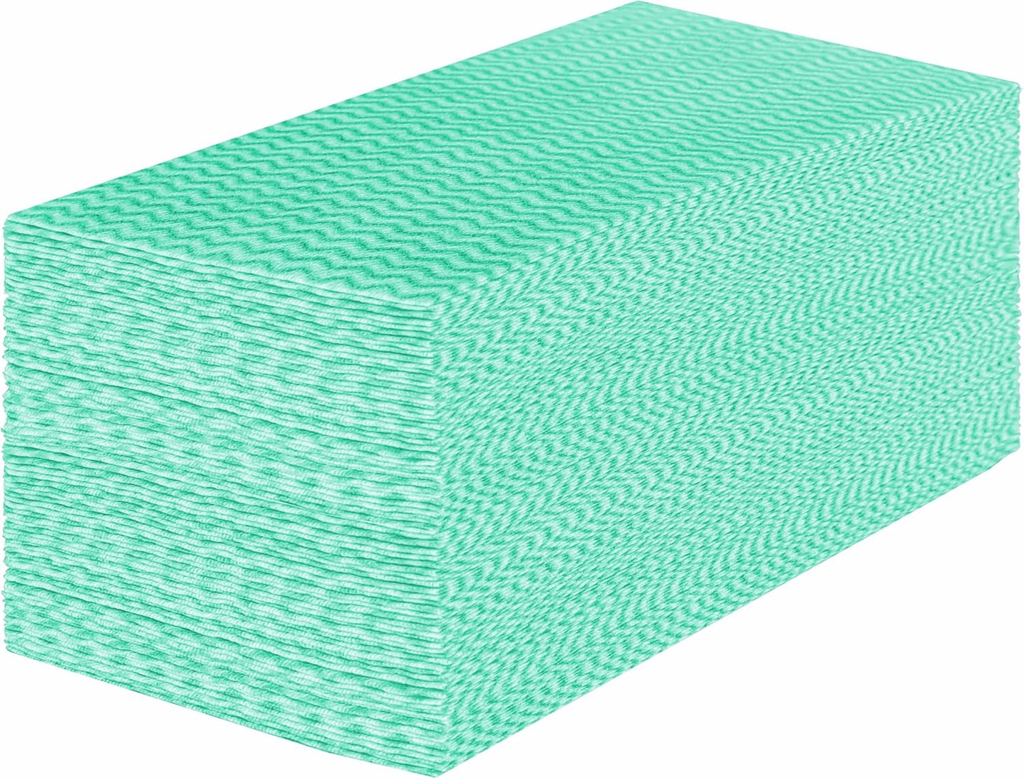 Handi Wipes Reusable Cloths, Green Disposable Kitchen Cleaning Towel Roll, Heavy Duty J Cloth,50
